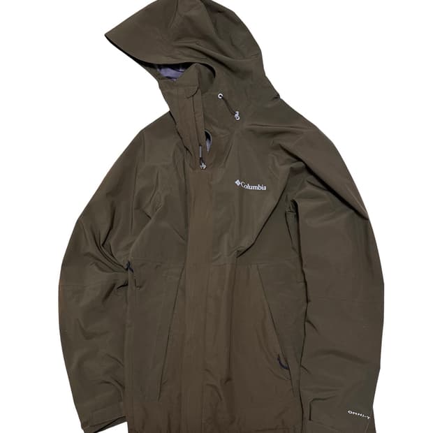 컬럼비아 옴니테크 브라운 고프코어 자켓