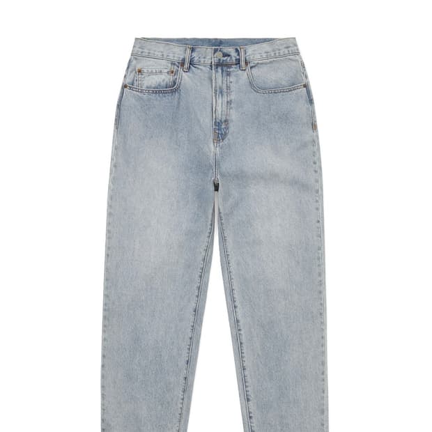 디스이즈네버댓) Regular Jeans Washed Blue M