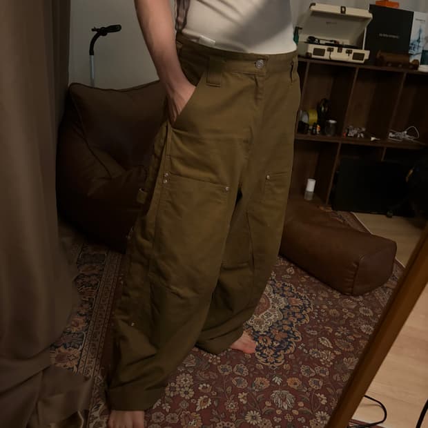 이에이 NU-MAC 카펜터 팬트 브라운 