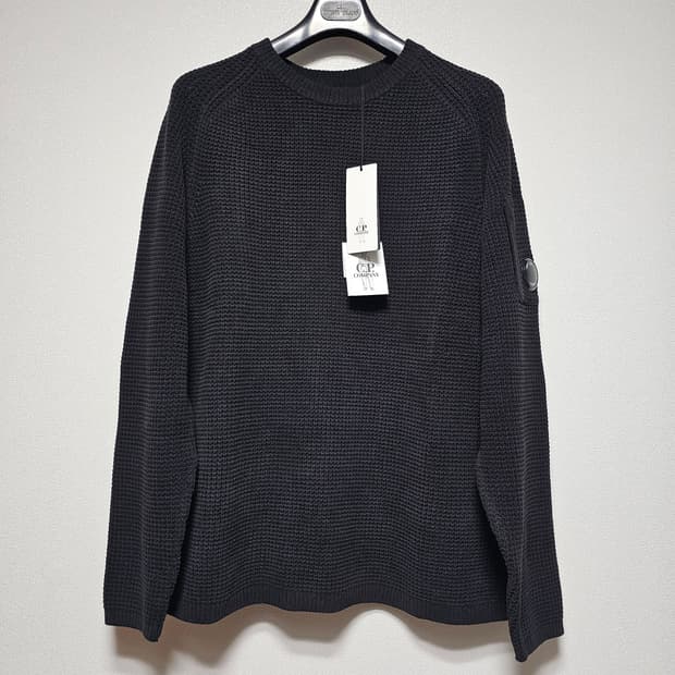CP컴퍼니 COTTON CHENILLE CREWNECK FULL KNIT