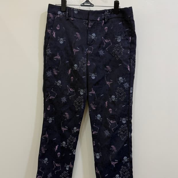 쟈딕앤볼테르 자수 패턴 바지(정품)