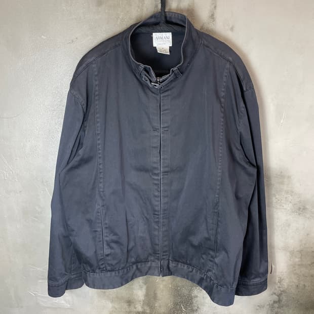 00s 아르마니 하이넥 버클 자켓