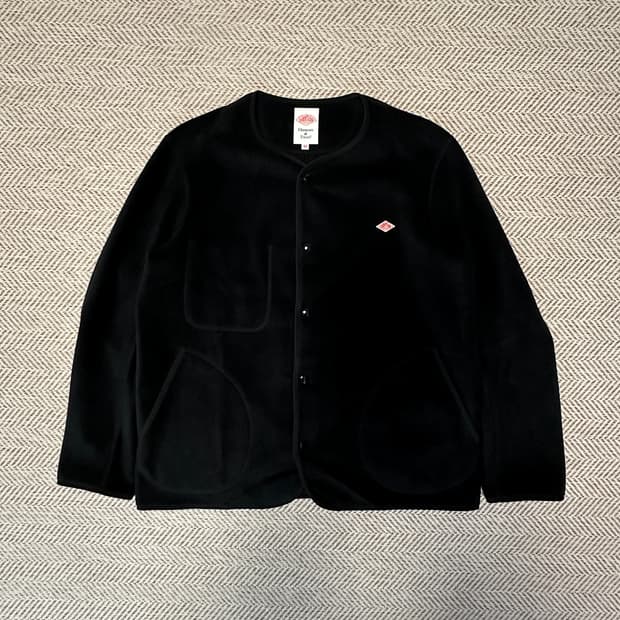 DANTON fleece cardigan jacket