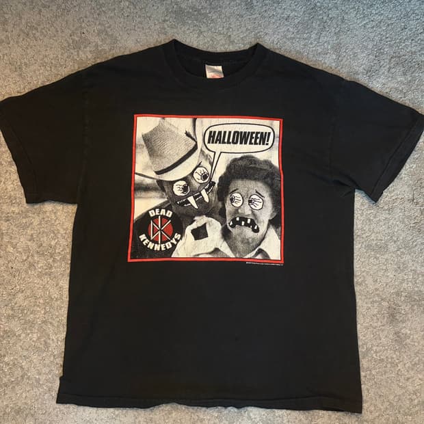 데드케네디스 05년 빈티지 밴드티 dead kennedys