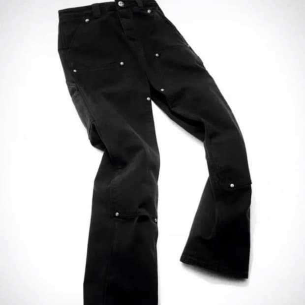 크롬하츠 더블니 카펜터 팬츠 33 인보이스 풀셋