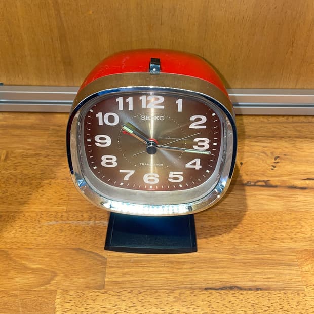Seiko TP-342 Vintage Table Clock