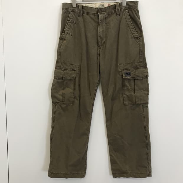 리바이스 Y2K 빈티지 워시드 카고팬츠 [34]