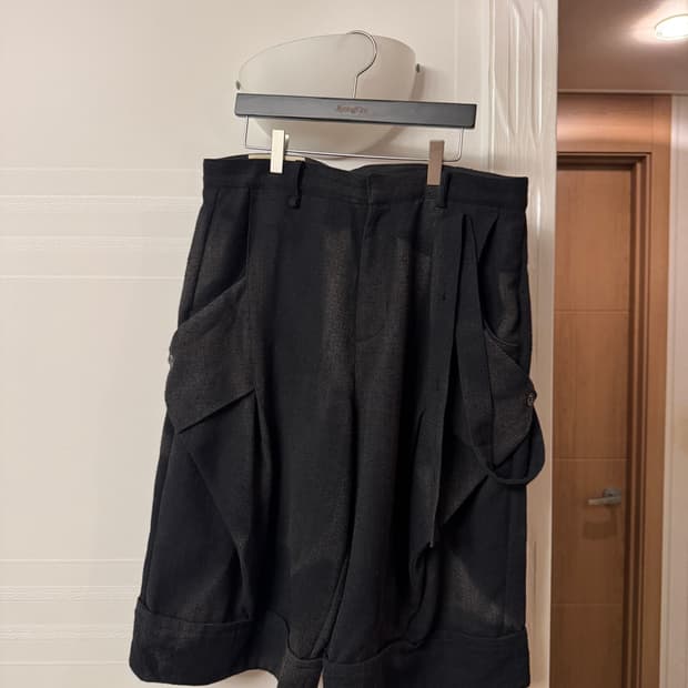 지용킴 25SS 레이어드 쇼츠 블랙