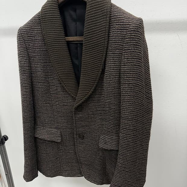 100) 엠포리오알마니 컬렉션 니트자켓