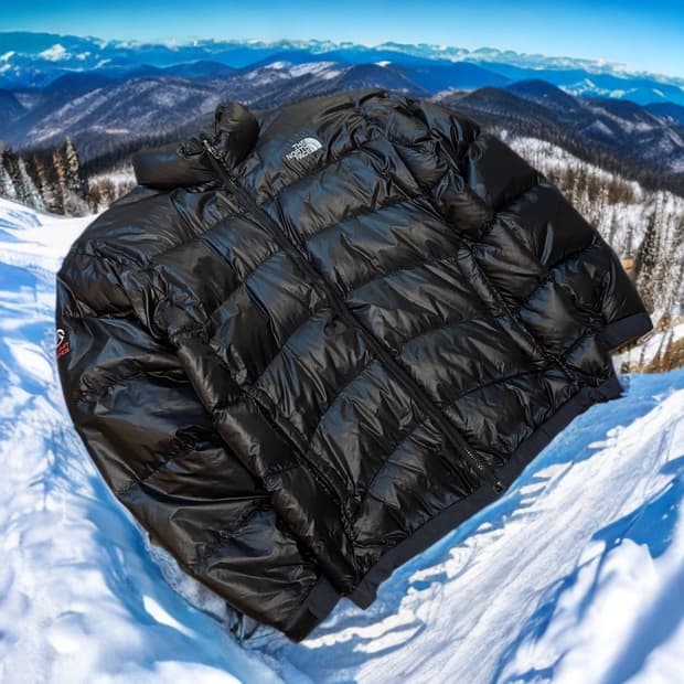 노스페이스 아콘카구아 경량패딩 (L-XL) 블랙