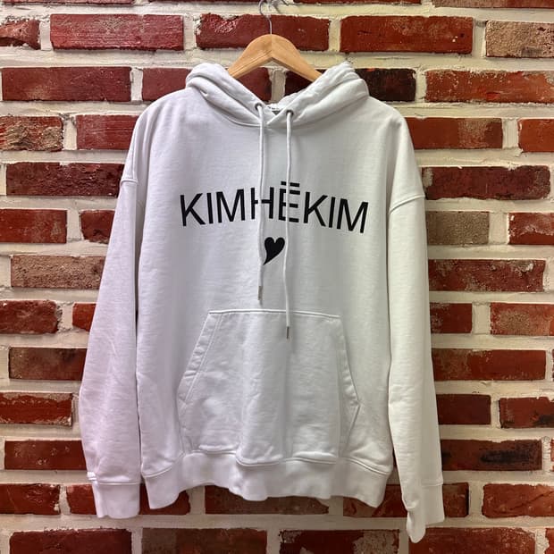 (S)김해김 kimhekim 21FW 하 후드 화이트