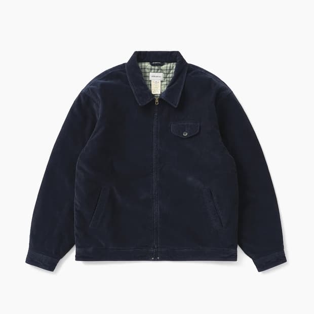 [M] 카키스 코듀로이 스윙 자켓 네이비
