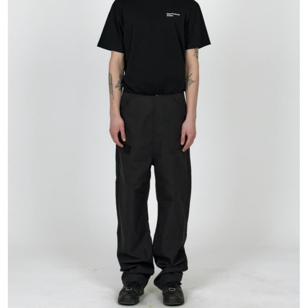 플라스틱 프로덕트 MPa COVERED FLY PANTS (BLACK)