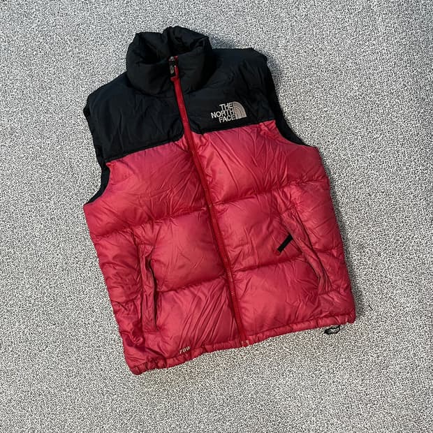 노스페이스 패딩 조끼