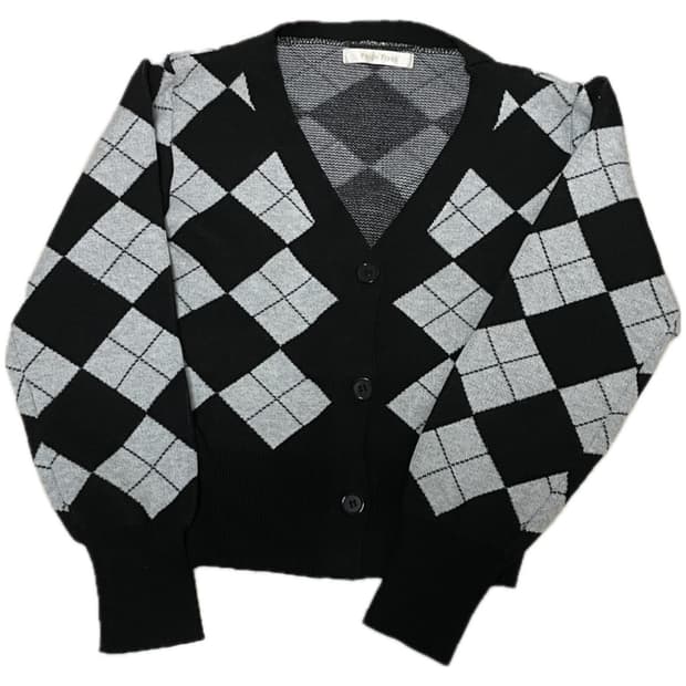 Paige Flynn 아가일 가디건