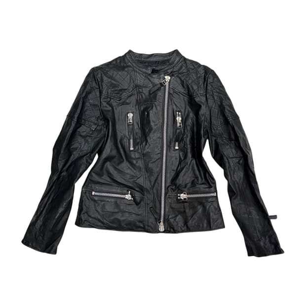 Real leather jacket