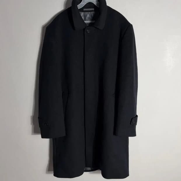 지방시 블랙 남성 코트(105)