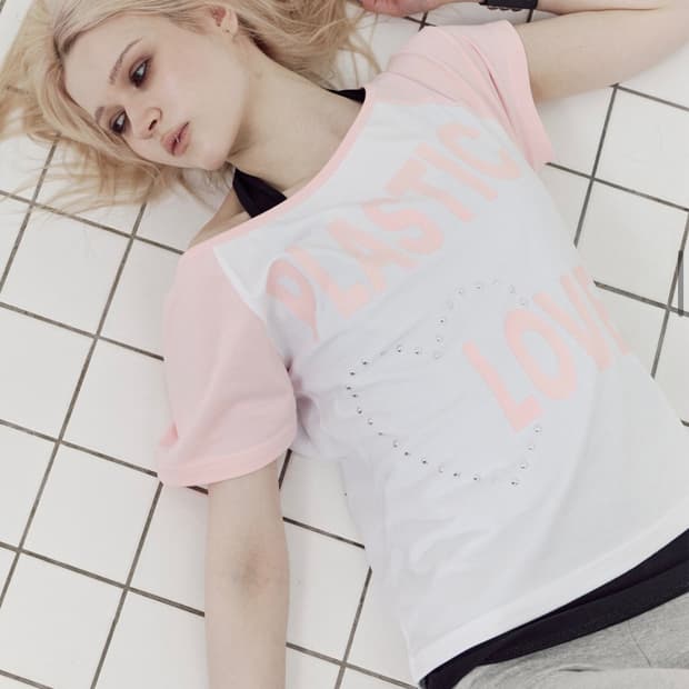셋업이엑스이 raglan top pink setupexe