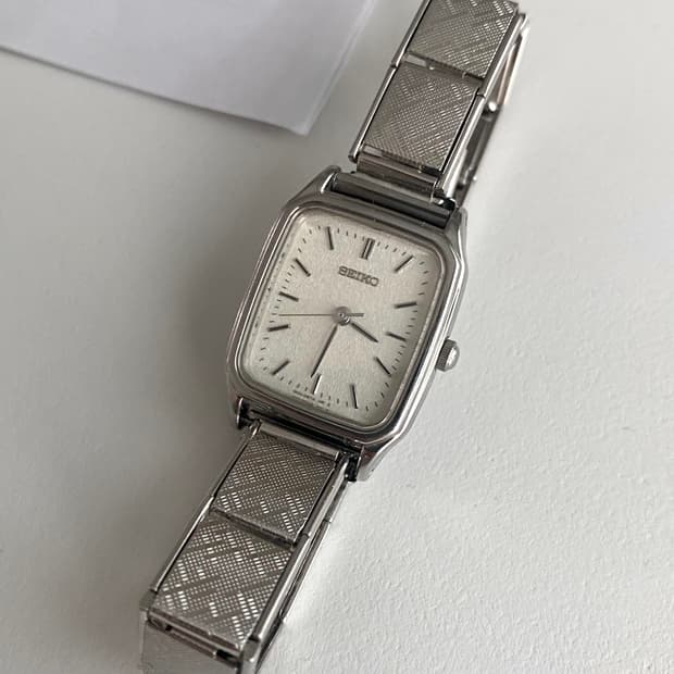 Seiko 세이코 스퀘어 쿼츠 레이디스