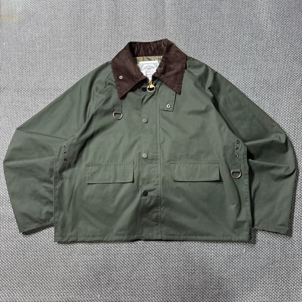 빈티지 사파리 헌팅 자켓
