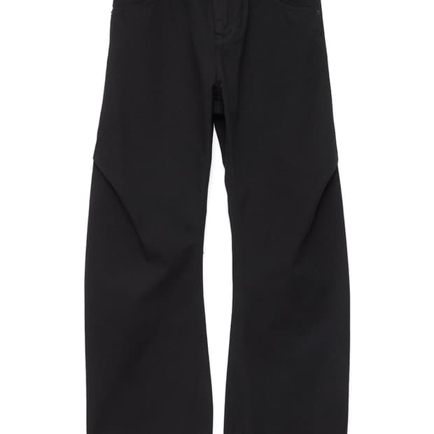 해칭룸 River jeans washed black