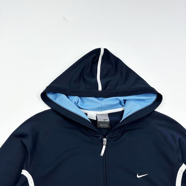 나이키 테니스 스우시 네이비 후드집업 (S 여성추천)