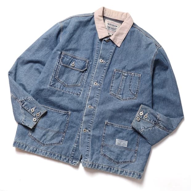 리바이스 90’s Levi's Denim Chore Jacket 
