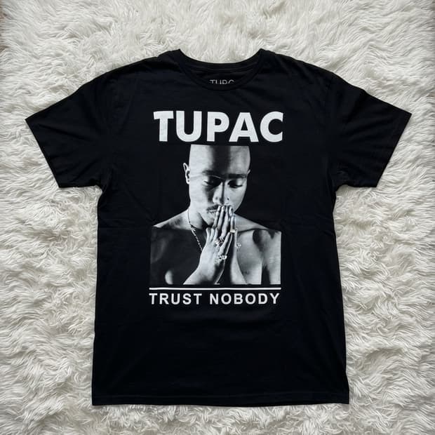2pac 투팍 오피셜 티셔츠 블랙L