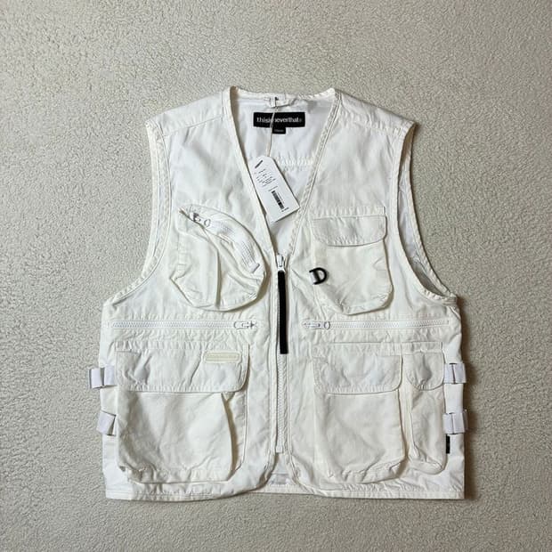 디스이즈네버댓 17ss 유틸리티 피싱 베스트 PN7436