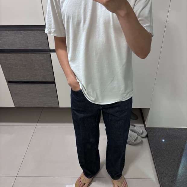 30 브랜디드 1898 BLANK JEANS [WIDE STRAIGHT]