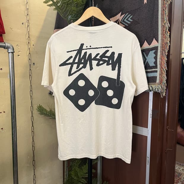 스투시 다이스 피그먼트 다이드 반팔티 #csz978