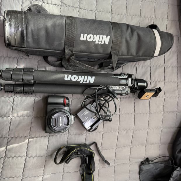 니콘 D3000 DSLR 카메라 풀세트