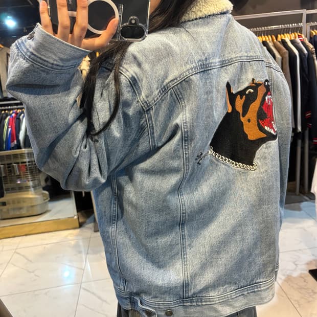 오베이 OBEY 오프 더 체인 데님 트리거 자켓