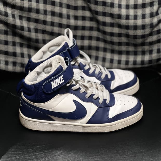 나이키 코트 버로우 미드2 네이비 250cm