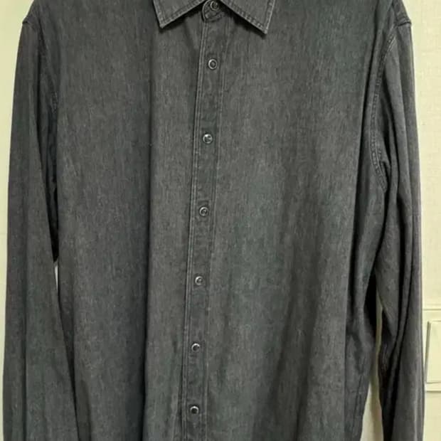 오라리 셀비지 슈퍼 라이트 데님셔츠 5사이즈