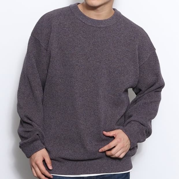 크리퍼스큘 모스 스티치 스웻 2사이즈