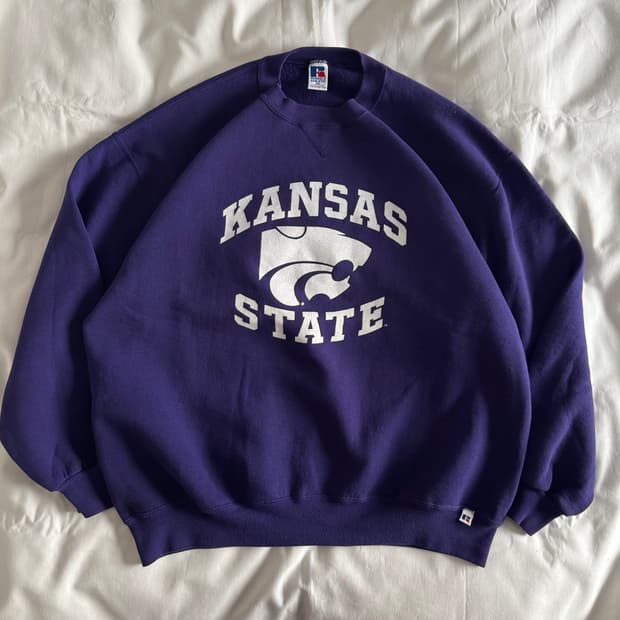 [XXL] USA 90s 러셀 애슬레틱 맨투맨 스웻셔츠 퍼플