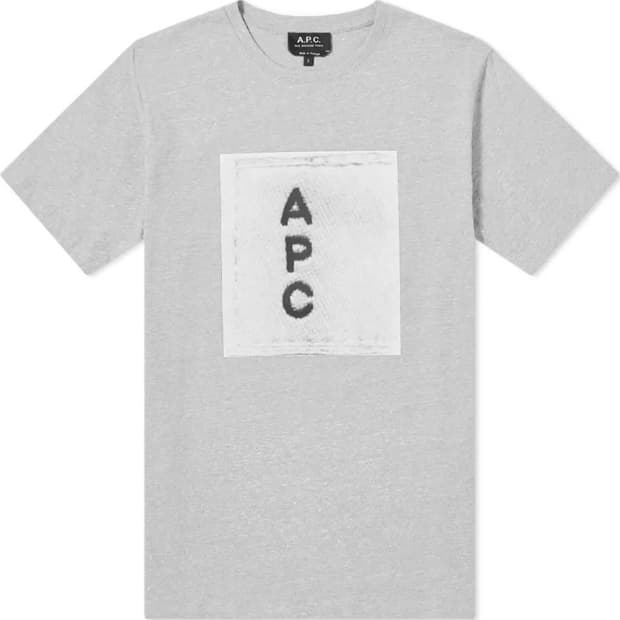 A.P.C 아페쎄 로고 티셔츠 L사이즈 탭채새제품