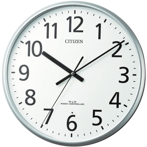 시티즌 전파 무소음 벽시계