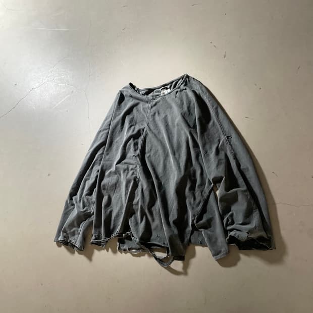 KZ Atelier One-off 디스트로이드 롱 슬리브