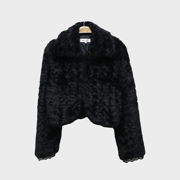 ASEMME 부클 크롭 자켓 60306