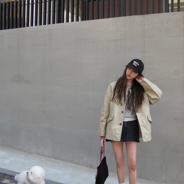 ## 렉토 25FW RC 시드니쳐 싱글 자켓 다크 그레이