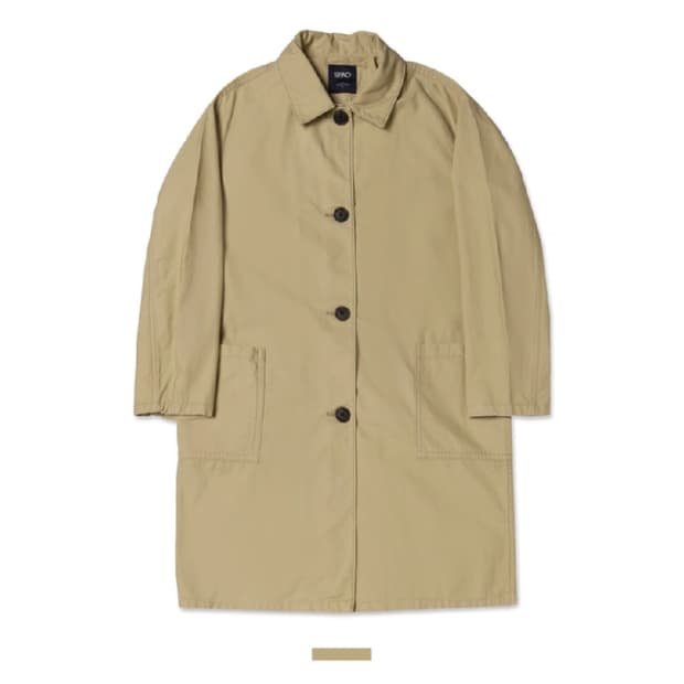 스파오 오버핏 봄 가을용 트렌치 코트 새제품 FREE 사이즈