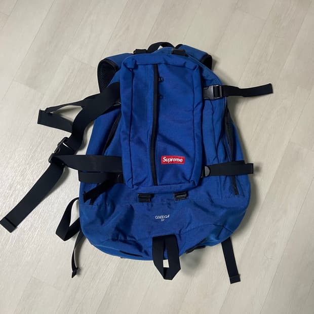 [봄가방 추천] 슈프림 12ss 오메가32 백팩 블루