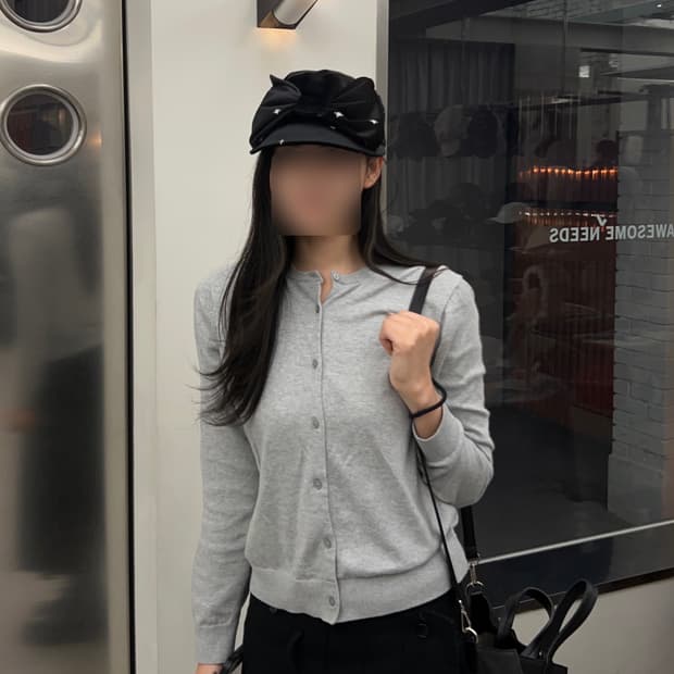 어썸니즈 BELLBOY CAP_RIBBON_VELVET