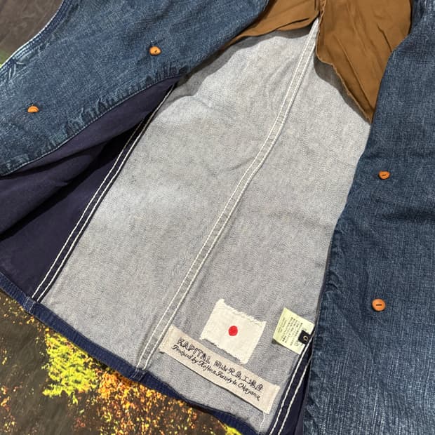 캐피탈 데님 자켓