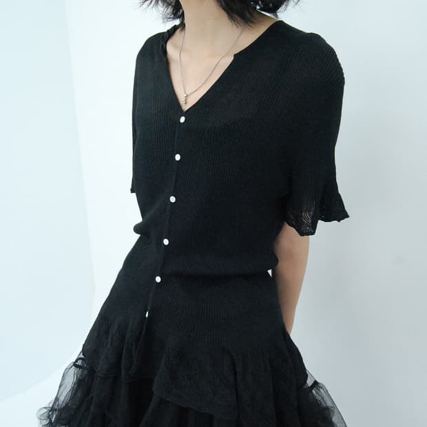 Mei mei silk top