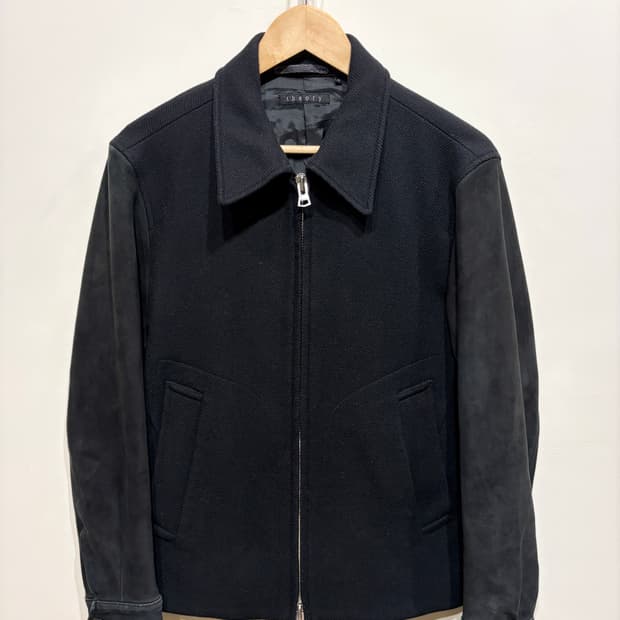 띠어리 암레더 울 블루종 자켓