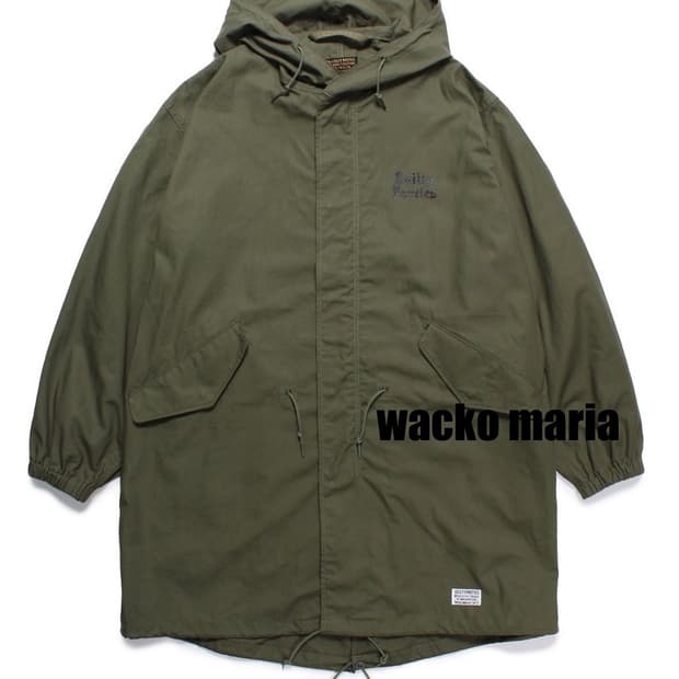 [XL] 와코마리아 M-48 모즈 코트 카키