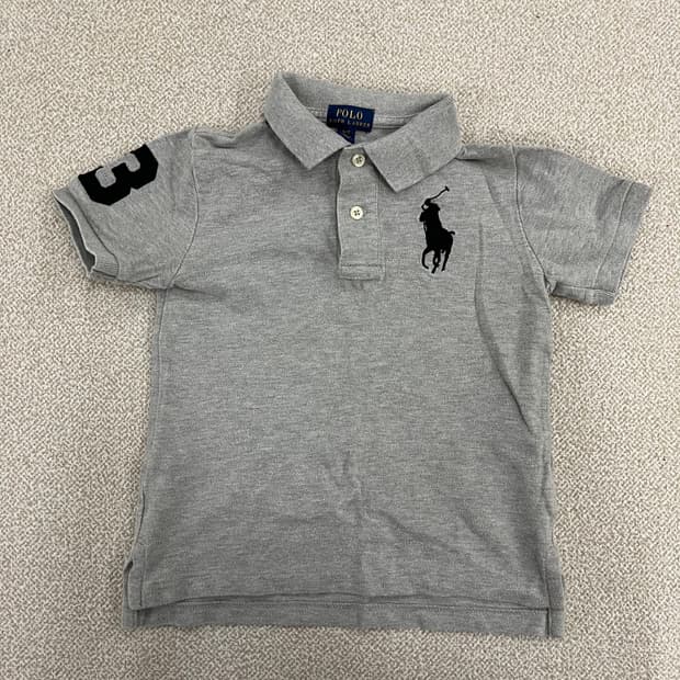 4 폴로랄프로렌 키즈 카라 반팔 티셔츠 0203M1